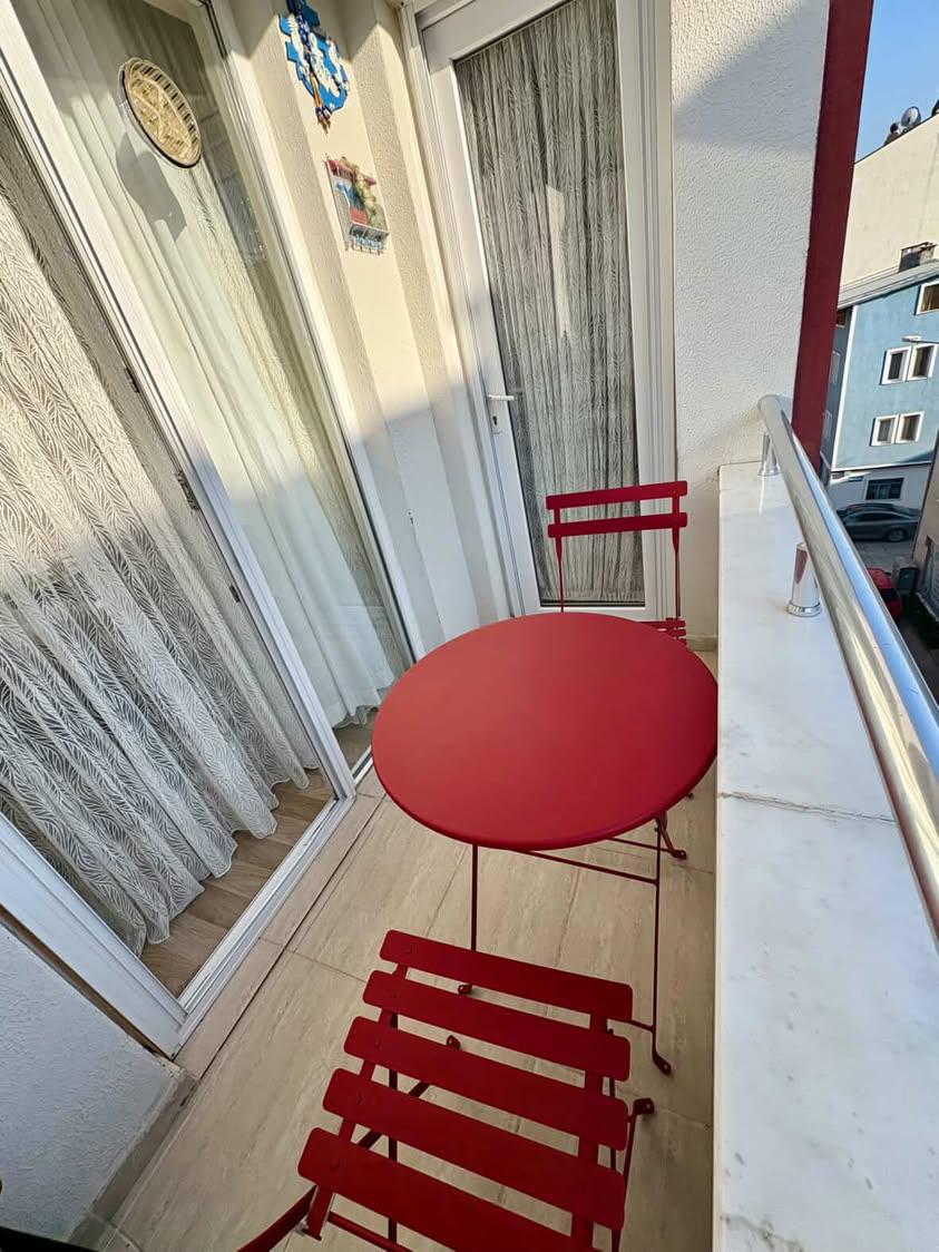 Bistro Serisi 2li Sandalye Kırmızı