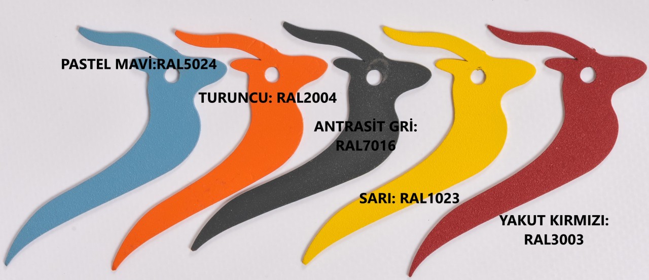 Güneş Serisi Yuvarlak Set Kırmızı